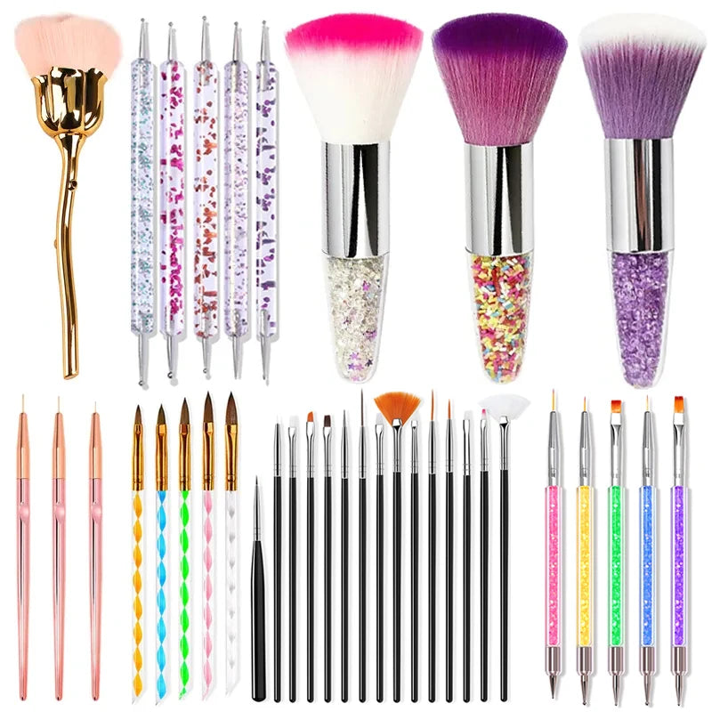 Beauty Nail Art Brushes And Accessories